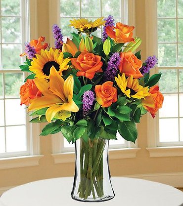 Golden Sunset Bouquet